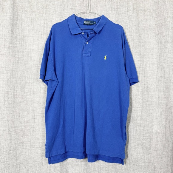Polo Ralph Lauren Other - Polo Ralph Lauren Polo Shirt Mens XL Blue Pique Preppy Classic Pony Heritage